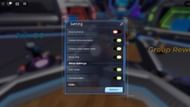 The code box is at the bottom of the Setting box (Image via Roblox)